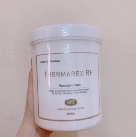 Kem Massage Cấp Ẩm Thermarex RF MTC Skin - Dưỡng Da Mặt, Hỗ Trợ Làm Mềm & Săn Chắc Da - Kem Chăm Sóc Da Chuyên Sâu 1000g