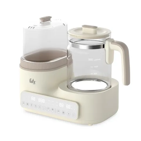 Máy Đa Năng Điện Tử Hâm Sữa Fatzbaby Multimax 14 FB9209TN - Đun Nước Pha Sữa, Tiệt Trùng, Sấy Khô, Chức Năng Hẹn Giờ
