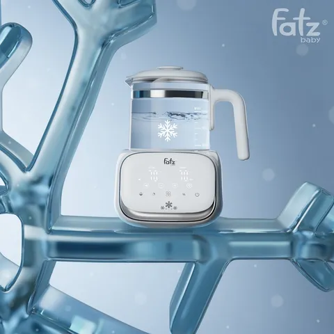 Máy Đun và Hâm Nước Pha Sữa Điện Tử Fatzbaby Quick S1 - Siêu êm, Chức Năng Trà Thơm, Dung Tích 1.2L, Bảo Vệ Quá Nhiệt