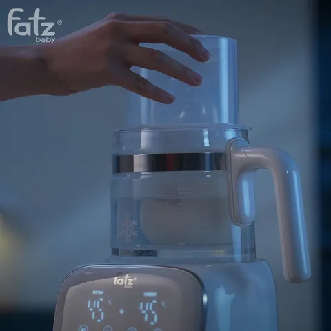 Máy Đun Nước Pha Sữa Điện Tử Fatzbaby Quick S1 Plus - Bảng Điều Khiển Cảm Ứng, Chức Năng Giữ Nhiệt 48 Giờ, Dung Tích 1.2L
