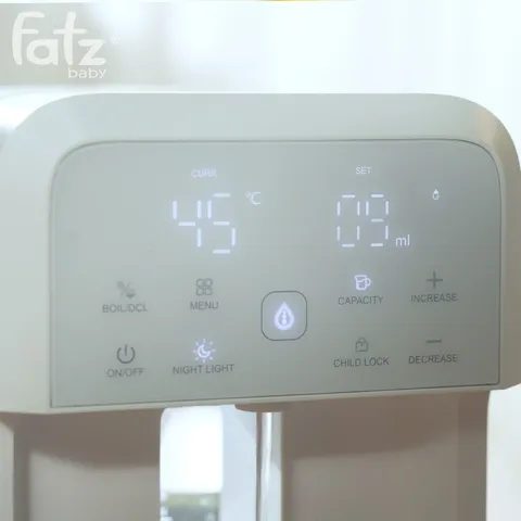 Máy Đun và Hâm Nước Pha Sữa Thông Minh Fatzbaby Smart 10 Plus FB3852BT - Giữ Ấm Nước 24 Giờ, Đun Nước Hiệu Quả, Dành Cho Mẹ và Bé