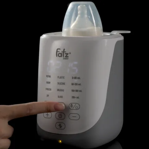Máy Hâm Sữa Siêu Tốc Fatzbaby Mono 17 FB3007KB - Hâm Nóng Sữa Chỉ Trong 4 Phút, Chống Quá Nhiệt, Vệ Sinh Dễ Dàng