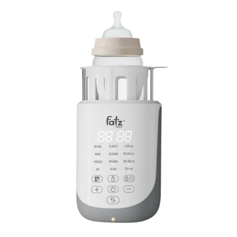 Máy Hâm Sữa Siêu Tốc Fatzbaby Mono 17 FB3007KB - Hâm Nóng Sữa Chỉ Trong 4 Phút, Chống Quá Nhiệt, Vệ Sinh Dễ Dàng