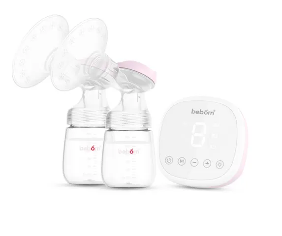 Máy Hút Sữa Điện Đôi Beborn Latteo 5 BP06TG - Tiện Lợi, Hiện Đại Với Pin Sạc, 3 Chế Độ Hút Cho Mẹ Bỉm Sữa Ở Mọi Nơi