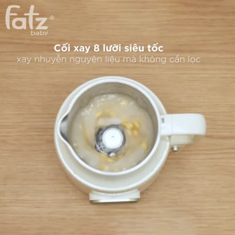Máy Xay Nấu Sữa Hạt Fatzbaby Soy 6 Pro FB5017AM Đa Năng 8 Trong 1 - Tiện Lợi, Dễ Sử Dụng, Xay Mịn Không Cần Lọc