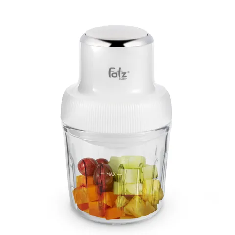 Máy xay thức ăn dặm đa năng Fatzbaby Mix 4 FB5021KB - Xay nhuyễn thực phẩm, dung tích 600ml, 8 lưỡi dao inox sắc bén cho bé an toàn