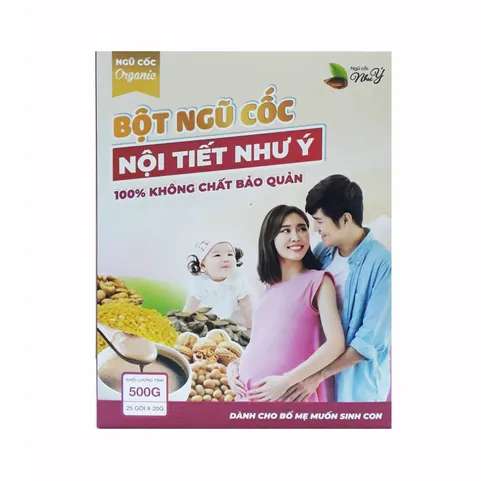 Ngũ Cốc Nội Tiết Như Ý Hồng - Thức Uống Bổ Sung Dinh Dưỡng Cho Bố Mẹ Chuẩn Bị Sinh Con Gái, Hỗ Trợ Tăng Nội Tiết Tố