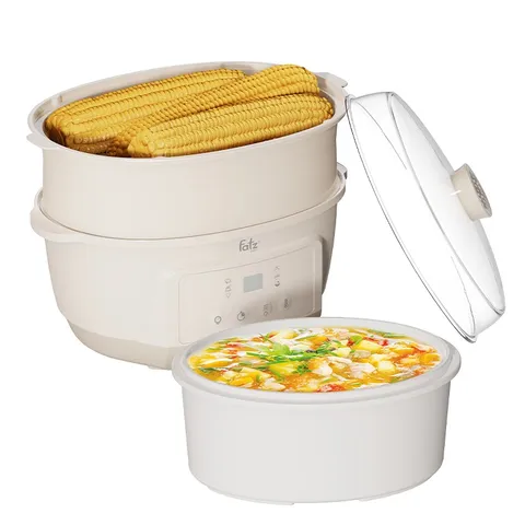 Nồi Nấu Chậm Đa Năng 7 Trong 1 Fatz Baby Stew 6 - Hấp, Hầm, Nấu Cháo Cho Bé, Tiện Lợi Cho Gia Đình