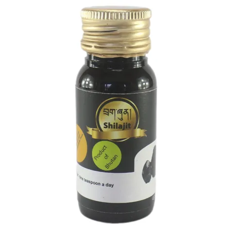 Nước uống Shilajit Bhutan - Thực phẩm chức năng hỗ trợ tăng cường sức khỏe, sinh lực và miễn dịch, 45g
