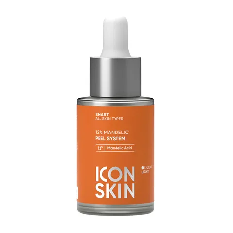 Peel System Icon Skin 12% Mandelic - Sản phẩm chăm sóc da giúp làm đều màu da, cải thiện kết cấu và kiểm soát dầu hiệu quả