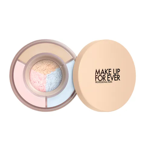 Phấn phủ bột Make Up For Ever HD Skin Twist & Light - 3in1 Giúp Da Rạng Rỡ, Kiểm Soát Dầu, Che Khuyết Điểm Tốt, Hộp 8g
