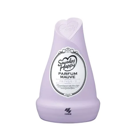 Sáp Thơm Phòng Kobayashi Sawaday Happy Parfum - Hương Thơm Tươi Mát cho Ngôi Nhà - Khử Mùi và Tăng Cường Thư Giãn