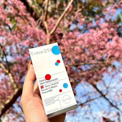 Serum Phục Hồi Làm Dịu Da Time2Skin 30ml - Hỗ Trợ Da Nhạy Cảm, Khô, Mẩn Đỏ, Cấp Ẩm Chuyên Sâu, Tái Tạo Hàng Rào Bảo Vệ Da