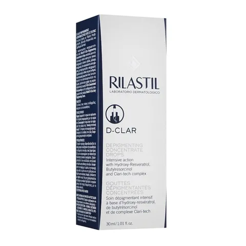 Serum Rilastil D-Clar 30ml - Hỗ trợ làm mờ thâm nám, cải thiện độ đều màu và dưỡng ẩm cho làn da sáng khỏe tự nhiên