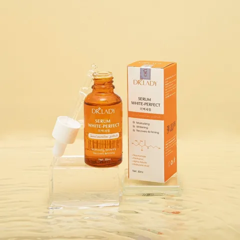 Serum Dưỡng Trắng Da White Perfect Dr.Lady - Hỗ Trợ Ẩm và Làm Săn Chắc Da 30ml, Phù Hợp Mọi Loại Da