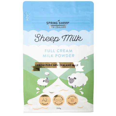 Sữa Cừu Nguyên Chất Spring Sheep New Zealand 350g - Sữa Dinh Dưỡng Giúp Khắc Phục Dị Ứng Sữa Bò Cho Trẻ Từ 1 Tuổi Trở Lên