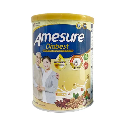 Sữa Hạt Amesure Diabest 850g - Hỗ Trợ Ổn Định Đường Huyết, Dinh Dưỡng Toàn Diện Cho Người Tiểu Đường, Hỗ Trợ Tim Mạch êm dịu