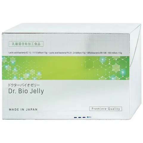 Thạch men tiêu hóa Dr.Bio Jelly Nhật Bản - Hỗ trợ tiêu hóa cho trẻ em và người lớn, cải thiện sức khỏe đường ruột, 30 gói x 15g