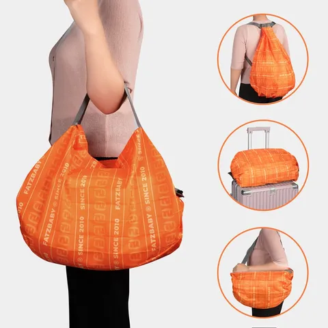 Túi xách gấp gọn Faztbaby GoBag 1 FB8001SS - Chất liệu Nylon chống nước, tiện lợi cho du lịch và mua sắm, thiết kế thời trang và nhẹ nhàng.