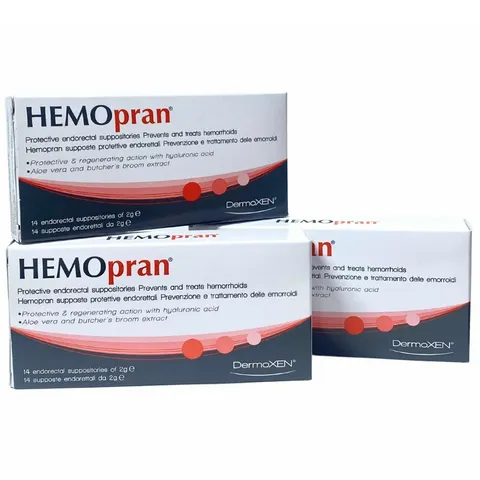 Viên đặt Hemopran Ekuberg Pharma - Hỗ trợ giảm sưng viêm và đau rát do trĩ - Giải pháp tự nhiên cho sức khỏe hậu môn
