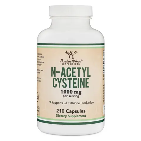 Viên Hỗ Trợ Bảo Vệ Gan NAC 1000mg Double Wood Mỹ - Giải Độc Gan & Bảo Vệ Sức Khỏe Gan Cho Người Lớn
