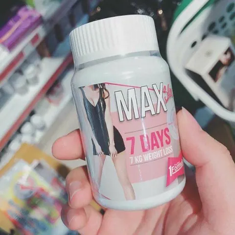 Viên uống giảm cân Max 7 Days Thái Lan - Giảm mỡ thừa, tăng cường trao đổi chất, hỗ trợ kiểm soát cân nặng, an toàn và hiệu quả