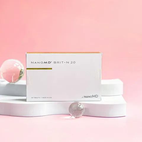 Viên Uống Hỗ Trợ Sáng Da Nano MD Brit-N 2.0TM - Giảm Sạm Nám, Chống Oxy Hóa, Làn Da Khỏe Mạnh, Hộp 30 Viên