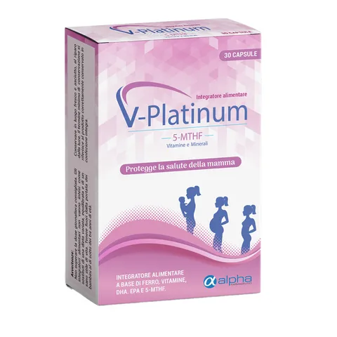 Viên uống hỗ trợ sức khỏe sinh sản nữ V-Platinum 5-MTHF