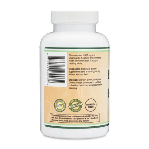 Viên uống hỗ trợ sức khỏe xương khớp Double Wood Glucosamine 1500mg - Bổ sung linh hoạt và bảo vệ sụn khớp cho người cao tuổi, vận động viên