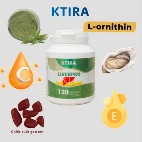 Viên uống bổ gan Ktira Liverpro Nhật Bản - Hỗ trợ thải độc, bảo vệ gan hiệu quả, tăng cường chức năng gan cho người sử dụng rượu, bia.