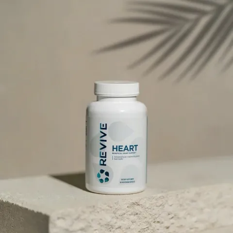 Viên uống hỗ trợ tim mạch Revive Heart Mỹ - Tăng cường sức khỏe tim mạch, ổn định huyết áp và hỗ trợ tuần hoàn máu hiệu quả