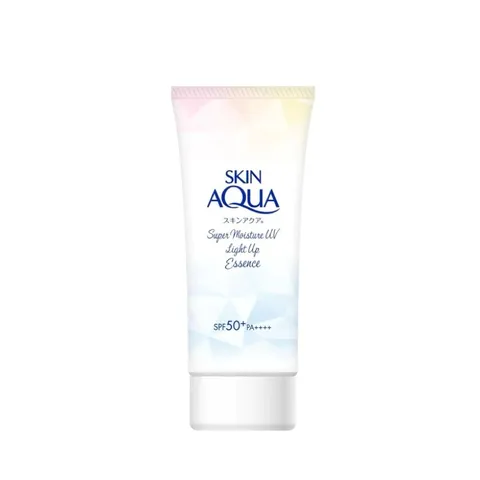 Kem Chống Nắng Skin Aqua Super Moisture UV Light Up Essence SPF50+/PA++++ - Bảo Vệ Da, Hiệu Ứng Nâng Tông, Thích Hợp Mọi Loại Da