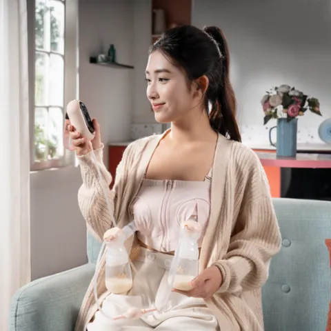 Máy Hút Sữa Điện Đôi Fatzbaby Chorus 6 FB1387VN - Tiện Lợi, Siêu Thoải Mái, 4 Chế Độ Hút, Dây Đeo Thoải Mái, Giảm Ồn Thấp