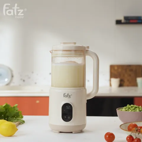 Máy làm sữa hạt xay nấu đa năng Fatzbaby Soy 4 Extra FB5050TL - Thiết kế thông minh, xay siêu mịn, dung tích 1.5 lít, 8 chức năng tiện lợi