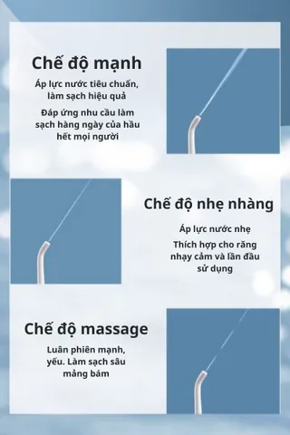 Máy Tăm Nước Cầm Tay SeaSy SS37 - Công Nghệ Sóng Âm, 4 Chế Độ, 350ml, Đầu Tăm Chuyên Dụng Cho Chăm Sóc Răng Miệng Gia Đình