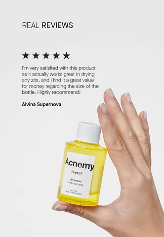 Serum Acnemy Dryzit 30ml - Hỗ trợ cải thiện mụn đầu đen, làm da mịn màng tự nhiên từ Niche Beauty Lab