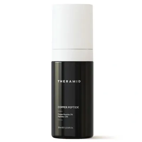 Serum Phục Hồi Da Theramid Copper Peptide 30ml - Chống Lão Hóa, Tăng Cường Collagen, Làm Mờ Nếp Nhăn, Da Căng Mướt Khỏe Mạnh