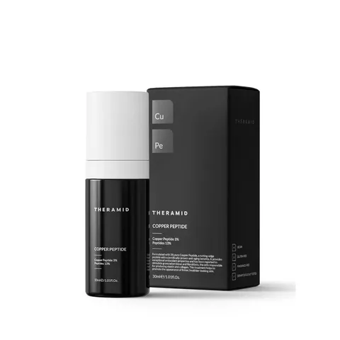 Serum Phục Hồi Da Theramid Copper Peptide 30ml - Chống Lão Hóa, Tăng Cường Collagen, Làm Mờ Nếp Nhăn, Da Căng Mướt Khỏe Mạnh