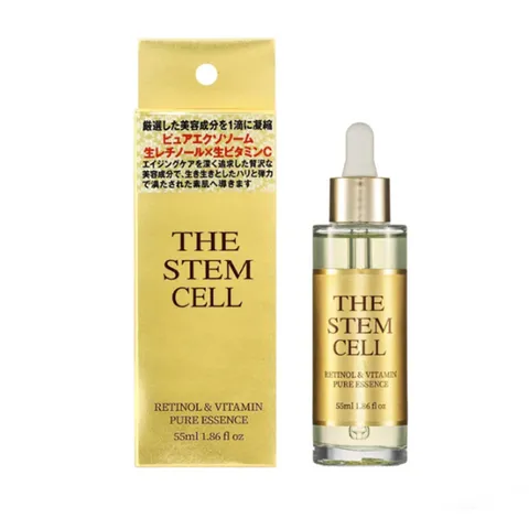 Serum tế bào gốc chống lão hóa The Stem Cell - Retinol & Vitamin Pure Essence 55ml - Dưỡng da sáng khỏe, giảm nếp nhăn