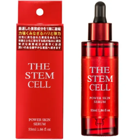Serum Tế Bào Gốc Nhau Thai Thực Vật The Stem Cell Power Skin Serum - Chăm Sóc Da Dưỡng Ẩm, Tái Tạo Sự Trẻ Trung 55ml
