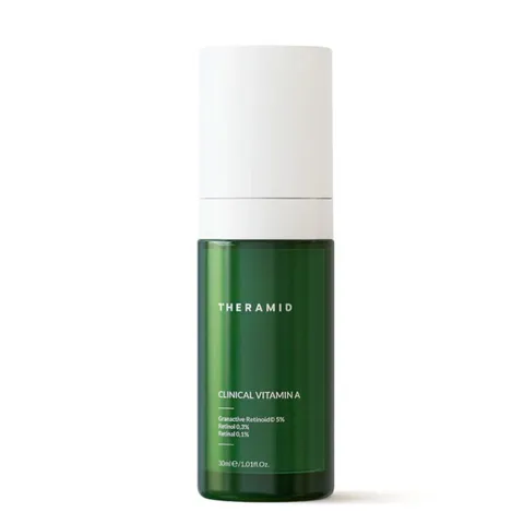Serum Theramid Clinical Vitamin A - Serum Trẻ Hóa Da, Giảm Dấu Hiệu Lão Hóa, Dưỡng Ẩm Da, Làn Da Tươi Trẻ và Rạng Rỡ 30ml