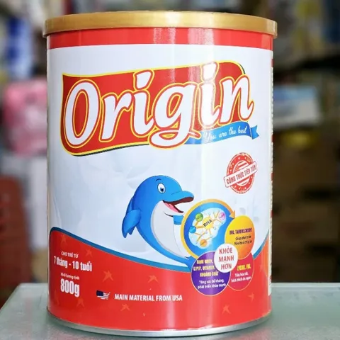 Sữa Bột Tăng Cân Origin MediBest 800g Cho Trẻ Nhẹ Cân Thấp Còi - Dinh Dưỡng Phát Triển Toàn Diện