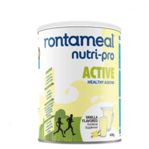 Sữa Dinh Dưỡng Rontameal Nutri-Pro Active 400g - Hỗ Trợ Phục Hồi Sức Khỏe Người Lớn, Dinh Dưỡng Cân Bằng, Hương Vị Vani Thơm Ngon