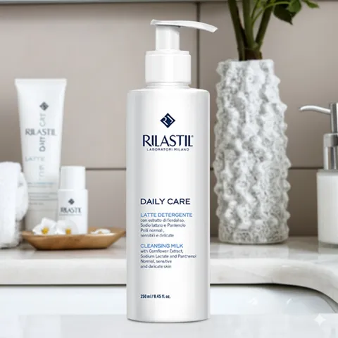 Sữa Rửa Mặt Rilastil Daily Care 250ml - Sữa Rửa Mặt Dịu Nhẹ, Làm Sạch Da, Loại Bỏ Trang Điểm và Tạp Chất Hàng Ngày