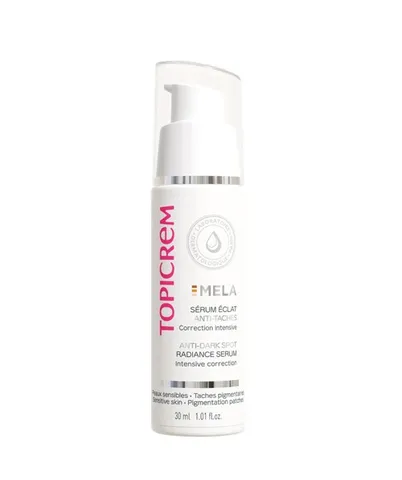 Tinh Chất Sáng Da Mờ Nám Topicrem Mela Anti-Dark Spot - Serum Dưỡng Da Giúp Sáng Mịn, Khắc Phục Thâm Nám & Đốm Nâu 30ml