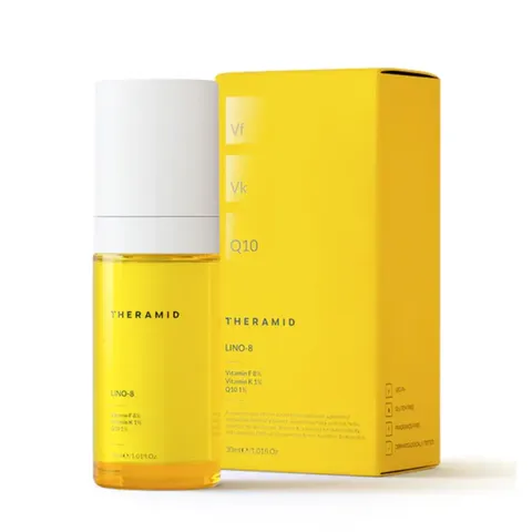 Tinh Chất Theramid Lino-8 - Serum Chống Oxy Hóa Cho Da Khỏe Mạnh, Ngăn Ngừa Lão Hóa, Cải Thiện Độ Ẩm và Đàn Hồi, 30ml