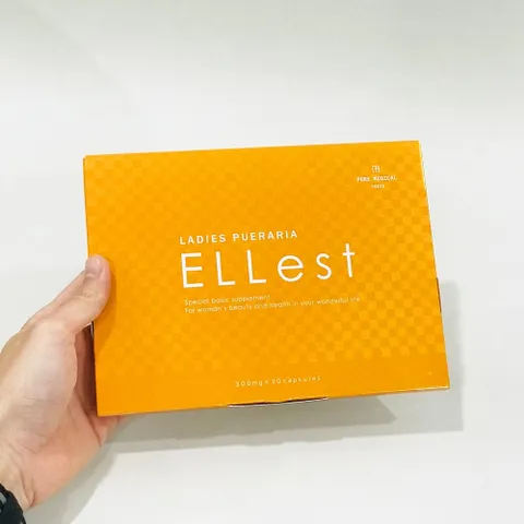 Viên Uống Ladies Pueraria Ellest - Hỗ Trợ Cân Bằng Nội Tiết Tố Nữ, Cải Thiện Da, Giảm Triệu Chứng Tiền Mãn Kinh, Sức Khỏe Phụ Nữ