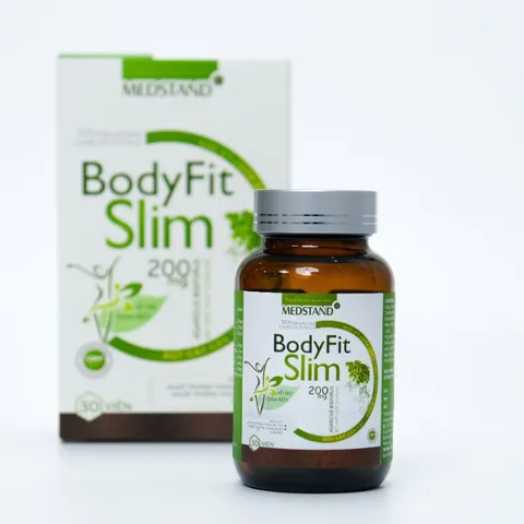 Viên uống giảm cân thảo mộc BodyFit Slim Medstand - Hỗ trợ giảm cân an toàn tự nhiên, 30 viên