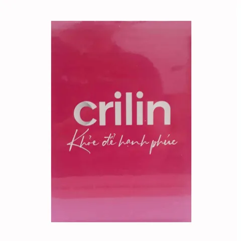 Viên Uống Trinh Nữ Hoàng Cung Crilin Hỗ Trợ Cân Bằng Nội Tiết Tố - Điều Hòa Kinh Nguyệt 60 Viên Dược Phẩm CVI