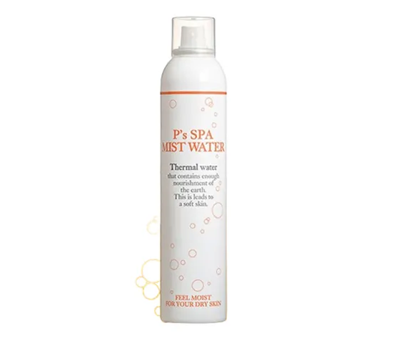 Xịt Khoáng Cấp Ẩm P's Spa Mist Water 250g - Dưỡng Ẩm, Làm Dịu Da, Phù Hợp Mọi Loại Da, Chiết Xuất Từ Thiên Nhiên